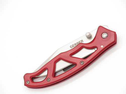 Gerber Paraframe 4660417A Red 4.12" Framelock Folding Pocket Knife