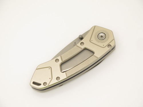Vintage 2000s Gerber Aspect Stainless 4" Linerlock Folding Pocket Knife