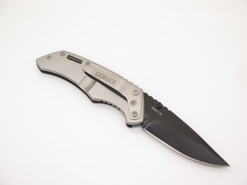 Gerber Contrast 4040117A Black G10 4.25" Linerlock Folding Pocket Knife