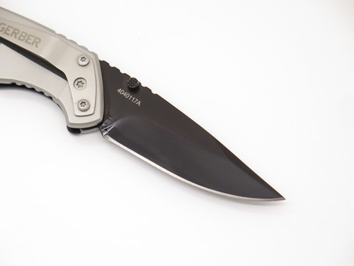 Gerber Contrast 4040117A Black G10 4.25" Linerlock Folding Pocket Knife