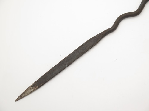 Vintage German Forged Iron 9.37" Desk Letter Opener