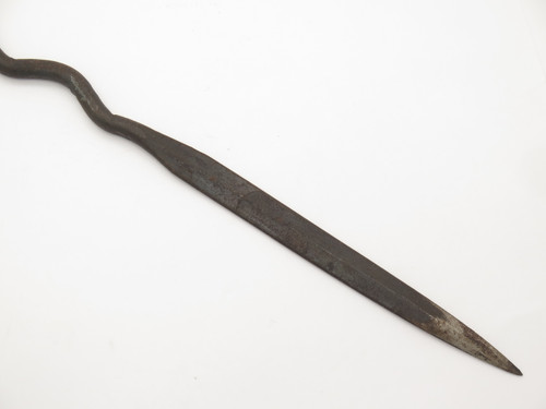 Vintage German Forged Iron 9.37" Desk Letter Opener