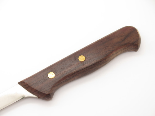 Vtg 1970s Tako Fillet Seki Japan 12.75" Wood Handle Fixed Fishing Hunting Knife