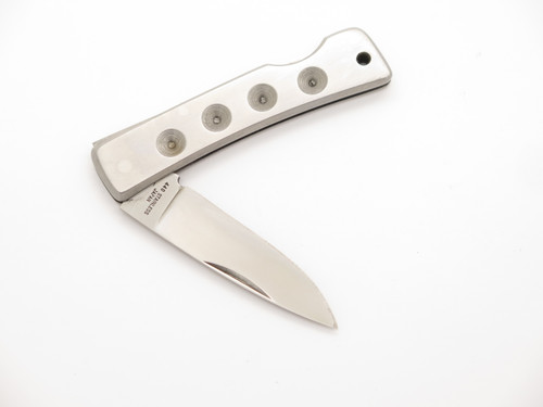 Vintage 1980s Taiyo Seki Japan 3" Stainless Steel Lockback Folding Pocket Knife