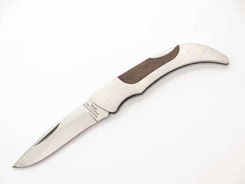 Vtg 80s Things Remembered AC-10 3" Seki Japan Wood Lockback Folding Pocket Knife