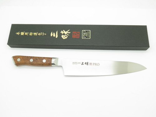 Mcusta Zanmai HK3007M Burl Seki Japan 240mm Japanese Kitchen Cutlery Chef Knife