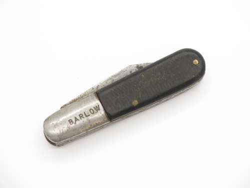 Vintage Kutmaster Utica NY USA 3.25" Handle Barlow Folding Knife -Broken