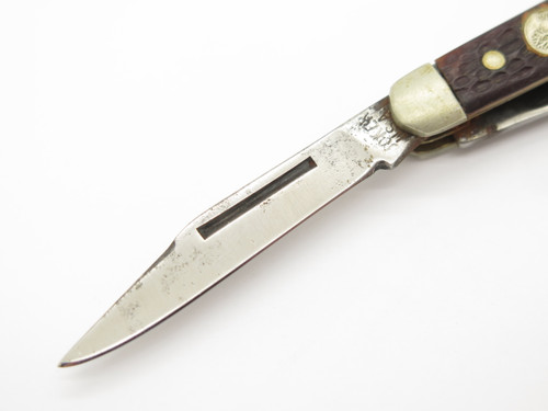 Vintage Boker Tree Brand USA 2.75" Folding Stockman Pocket Knife