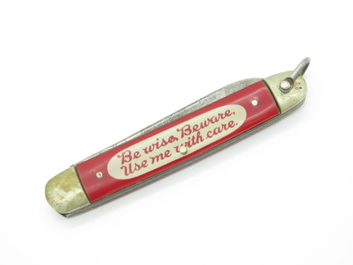 Vintage Kutmaster Utica USA Brownie Girl Scout Folding Pocket Knife