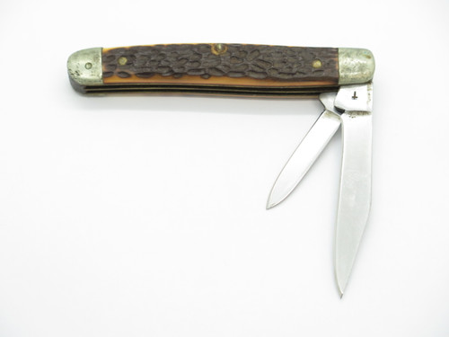 Vintage Kutmaster Utica USA 3.375" Folding Pocket Jack Knife