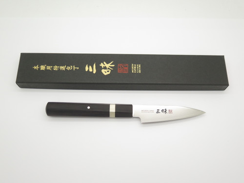 Mcusta Zanmai HZ3-3000D Seki Japan Paring 90mm Japanese Damascus Kitchen Knife