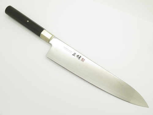 Mcusta Zanmai HZ3-3007D-A Seki Japan 240mm Japanese Damascus Kitchen Chef Knife