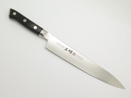 Mcusta Zanmai HK-3006D Seki Japan 225mm Japanese Damascus Kitchen Slicing Knife