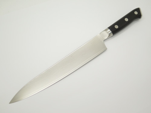 Mcusta Zanmai HK-3006D Seki Japan 225mm Japanese Damascus Kitchen Slicing Knife