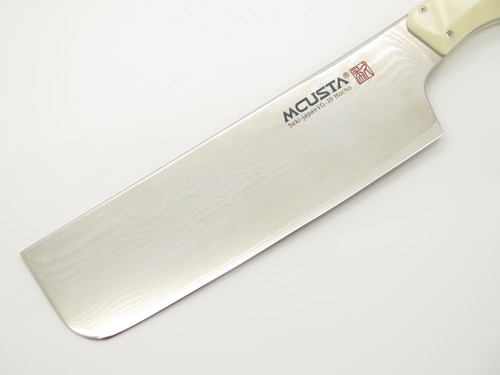 Mcusta Zanmai YMB-2008D Seki Japan 160mm Nakiri Japanese Damascus Kitchen Knife