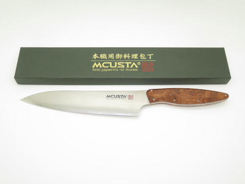 Mcusta Zanmai YMB-2004D-A Seki Japan 180mm Japanese Damascus Kitchen Chef Knife