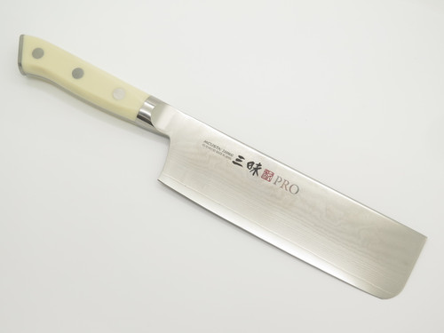 Mcusta Zanmai HK-3008D-A Seki Japan 160mm Nakiri Japanese Damascus Kitchen Knife