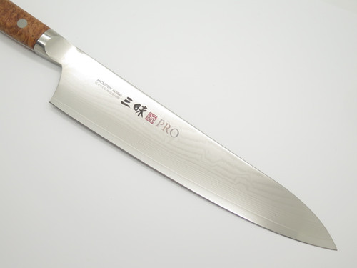 Mcusta Zanmai HK-3007D-B Seki Japan 240mm Japanese Damascus Kitchen Chef Knife