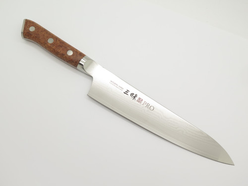Mcusta Zanmai HK-3005D-B Seki Japan 210mm Japanese Damascus Kitchen Chef Knife