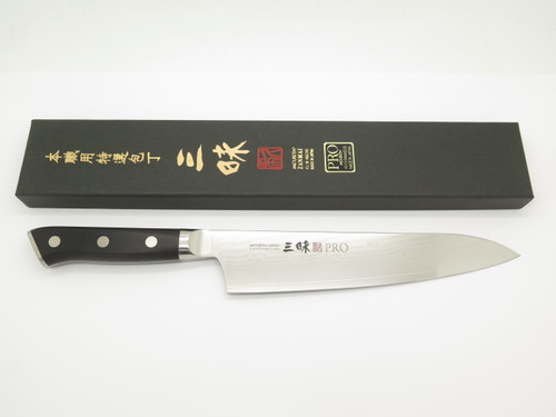 Mcusta Zanmai HK-3005D Seki Japan 210mm Japanese Damascus Kitchen Chef Knife