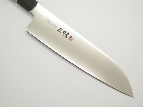 Mcusta Zanmai HZ3-3003V Seki Japan 180mm Japanese Kitchen Santoku Knife
