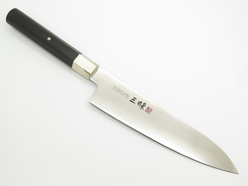 Mcusta Zanmai HZ2-3004D Seki Japan 180mm Japanese Damascus Kitchen Chef Knife