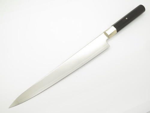 Mcusta Zanmai HZ2-3010D Seki Japan 255mm Damascus Kitchen Cutlery Slicing Knife