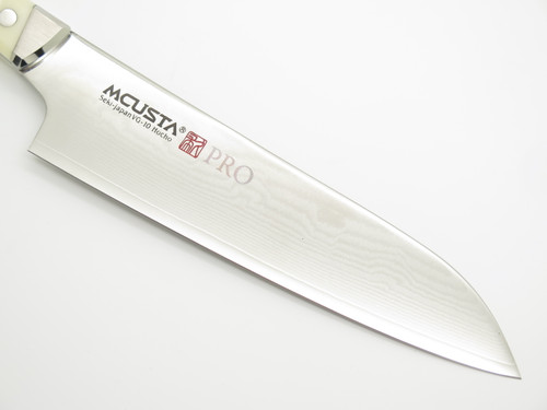 Mcusta Zanmai HM-3003D Seki Japan 180mm Japanese Damascus Kitchen Santoku Knife