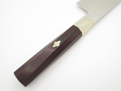 Mcusta Zanmai Seki Japan 165mm Japanese Nakiri Damascus Kitchen Cutlery Knife