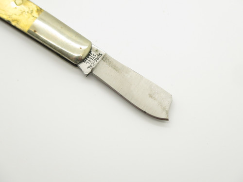 Vintage Parker Seki Japan Little John Pearl MOP Folding Pocket Knife *For Repair