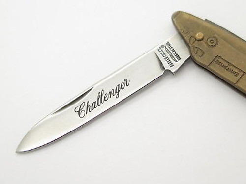 Vtg Parker Seki Japan Challenger Space Shuttle Folding Pocket Knife