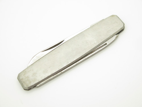 Vintage 1970s Rostfrei 3.25" Stainless Steel Folding Pen Pocket Knife