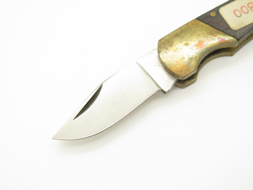 Vintage 1970s Prototype Japan Mini 2.2" Stainless Folding Lockback Pocket Knife