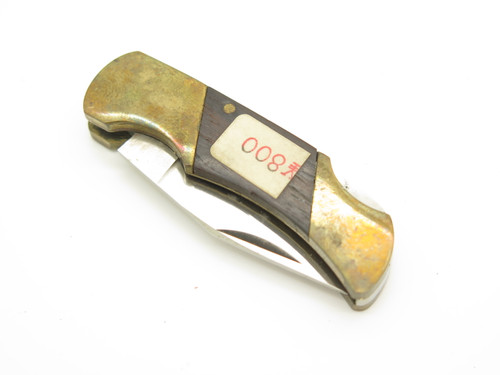 Vintage 1970s Prototype Japan Mini 2.2" Stainless Folding Lockback Pocket Knife