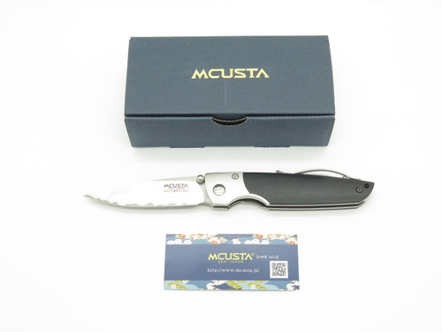 Mcusta Seki Japan MC-0144G Tiana SPG2 Pakka Wood Folding Linerlock Pocket Knife