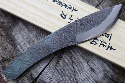 Masano Toyokuni TKA-010 Waza Japan 3.7" Damascus Fixed Blade Hunting Camp Knife