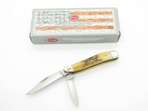 2018 Case XX 6220 Peanut Jigged Bone Handle Folding Pocket Jack Knife