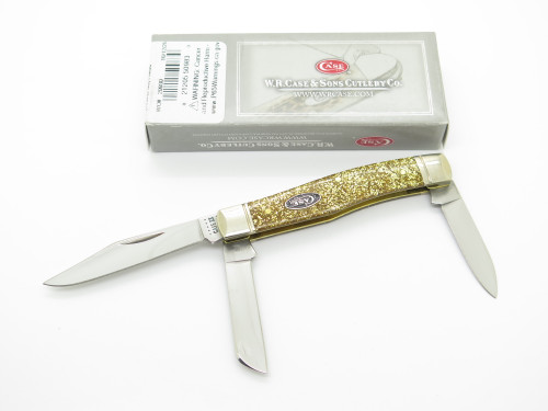 2020 Case XX 103032 Stockman Gold Dust Kirinite Handle Folding Pocket Knife