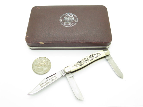 Vintage 1980 Schrade Snap On Limited 60th Anniversary Folding Pocket Knife