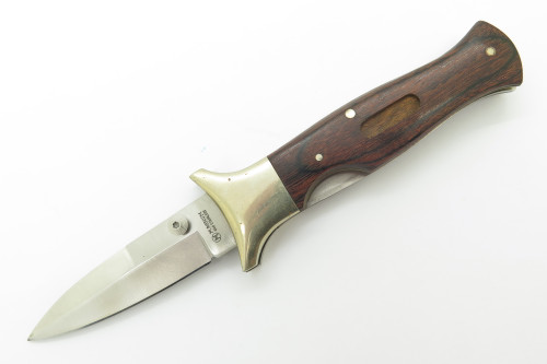 Vintage Magnum Boker 440 Stainless Folding Boot Linerlock Pocket Knife (UM-B)
