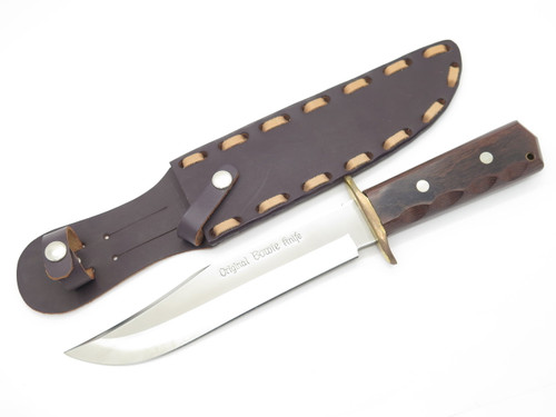 Vtg C Jul Herbertz German Rostfrei "Original Bowie" Fixed Blade Hunting Knife