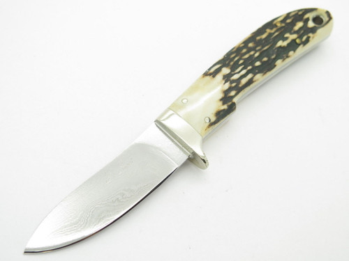 Seizo Imai Seki Custom Loveless Skinner Sambar Stag & VG-10 Damascus Fixed Knife