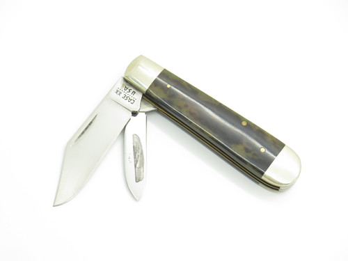 Vintage '80 Case XX A6235 1/2 USA Appaloosa Bone 3.37" Folding Pocket Jack Knife