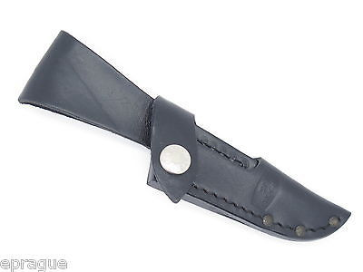 Buck 543 Open Season Black Leather Fixed Blade Caping Knife Sheath