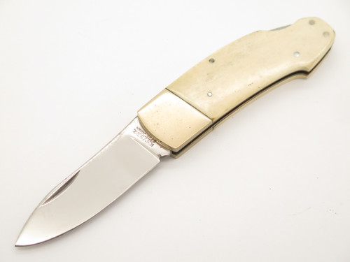 Vintage Khyber 2711 (Ka-bar) Seki Japan Bone Stainless Folding