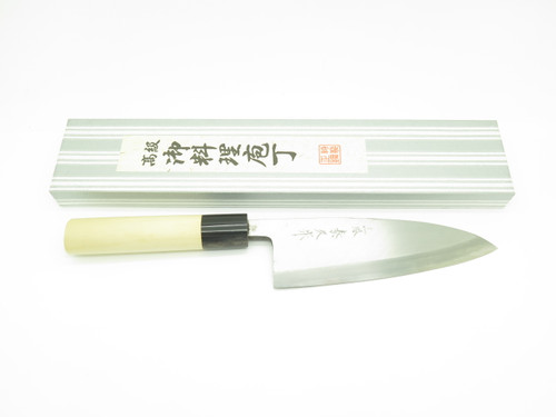 2010 Mcusta Seki Japan High Carbon Steel 165mm Deba Kitchen Cutlery Chef Knife