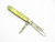 Vintage I.K. Co. Imperial Cream Handle Carbon Steel Folding 2 Blade Pocket Knife