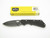 2011 Buck 889 SBMF Strider Black 420HC Blade Tactical Folding Pocket Knife