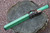 Masano Toyokuni TKA-003 Urusi Japan 8.26" Green Fixed Damascus Hunting Knife