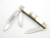 Vtg Parker Seki Japan Scrolled Stockman Pearl Abalone Folding Pocket Knife